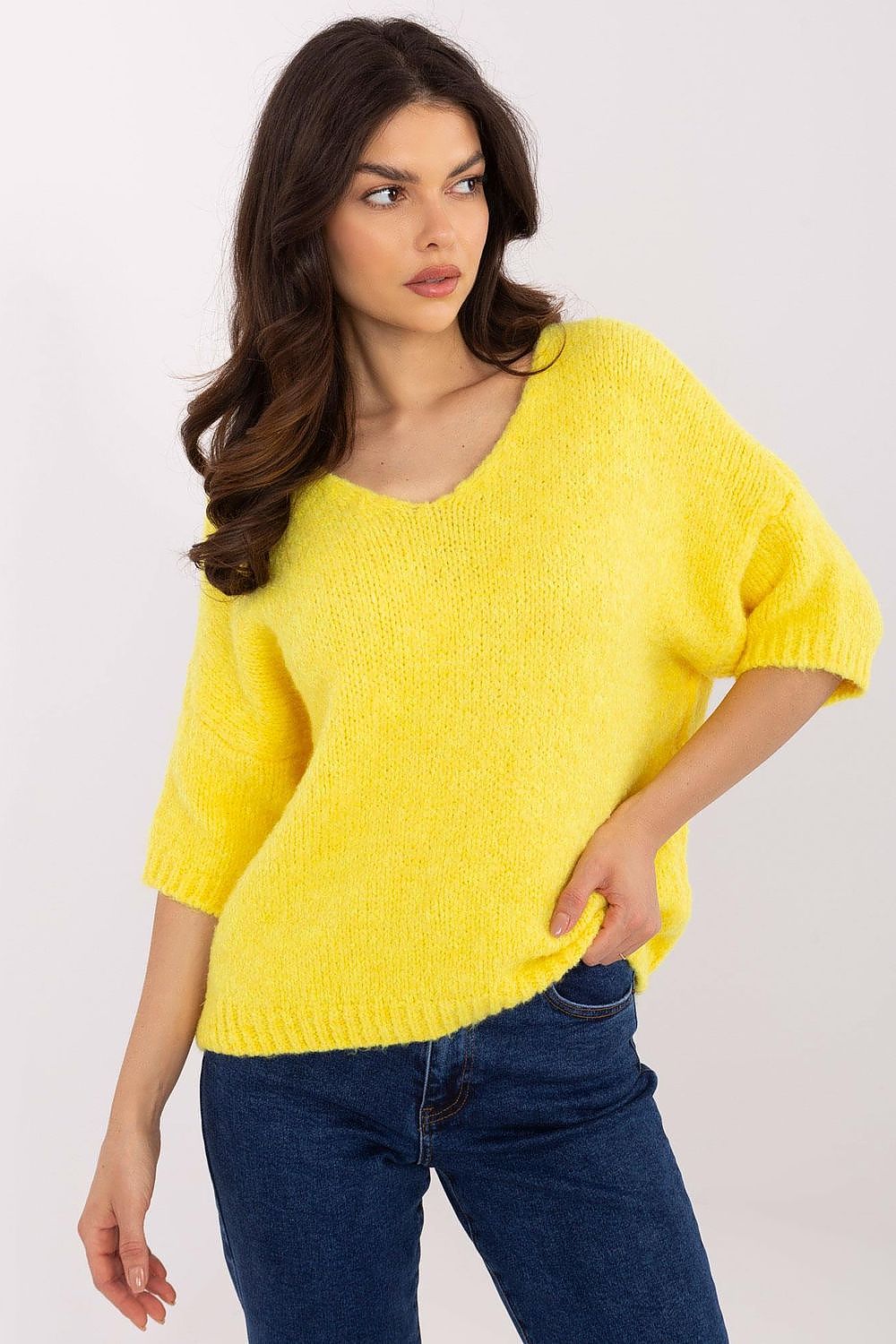 Short sleeve sweater model 208520 Italy Moda