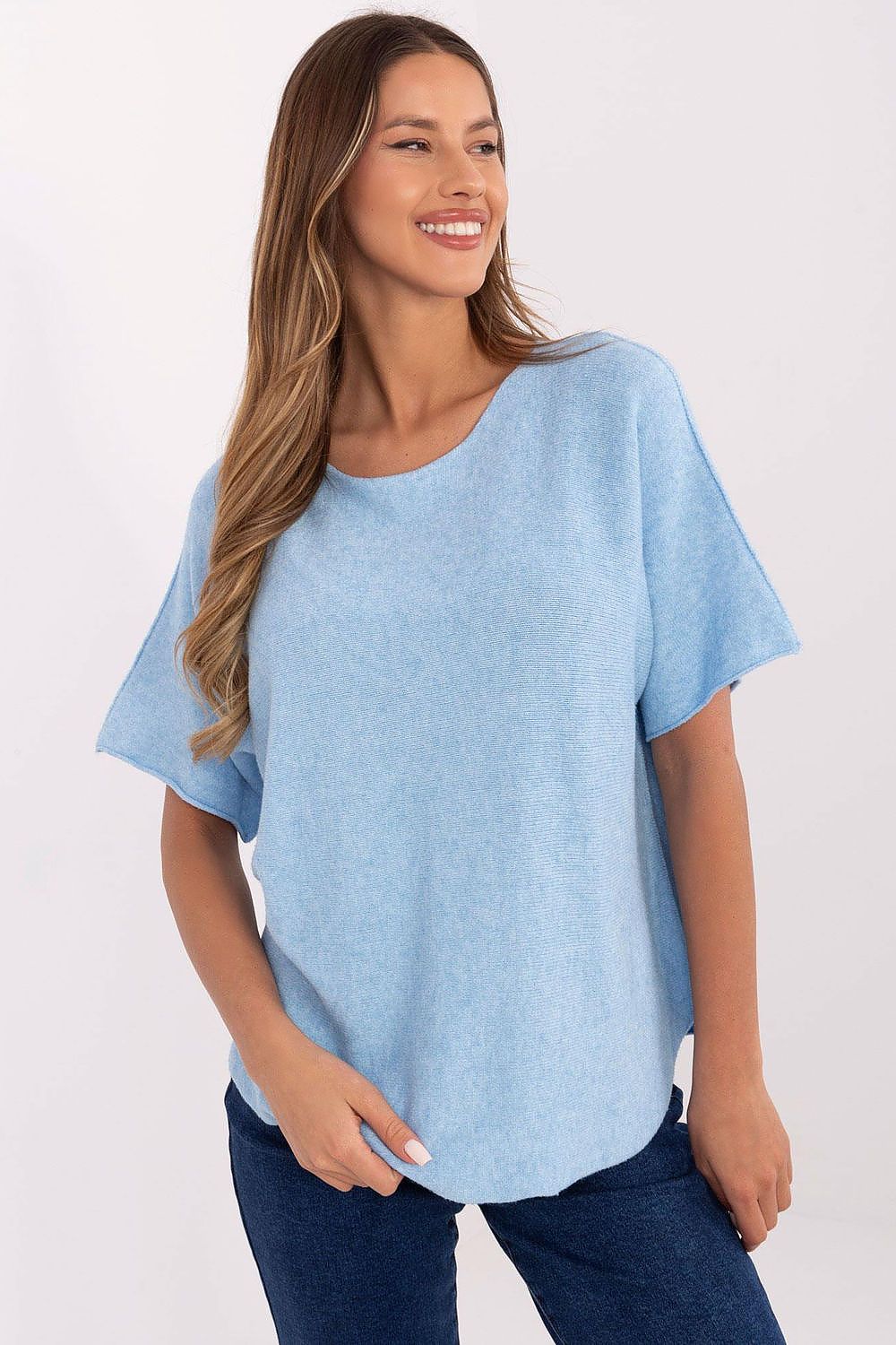 Short sleeve sweater model 209981 Italy Moda