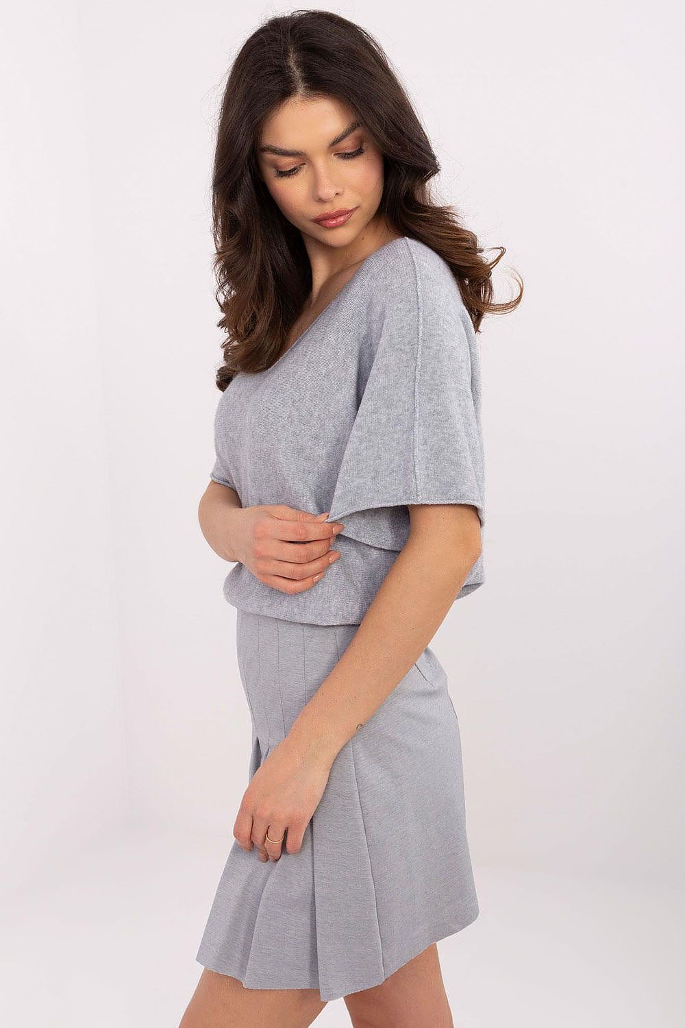 Short sleeve sweater model 209992 Italy Moda