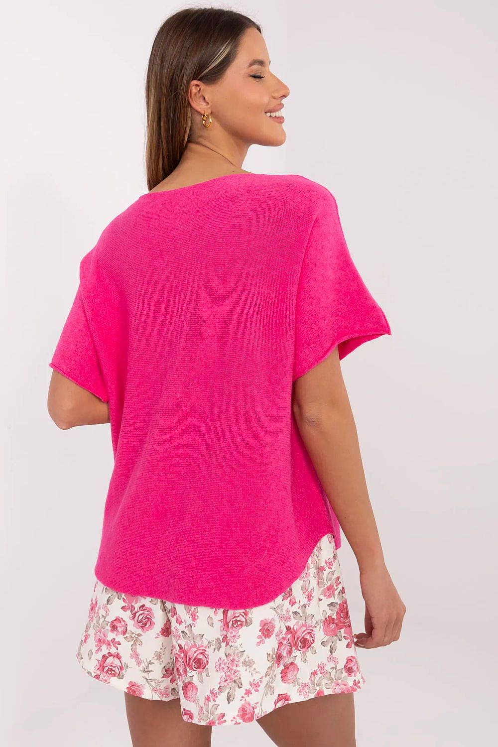 Short sleeve sweater model 209993 Italy Moda