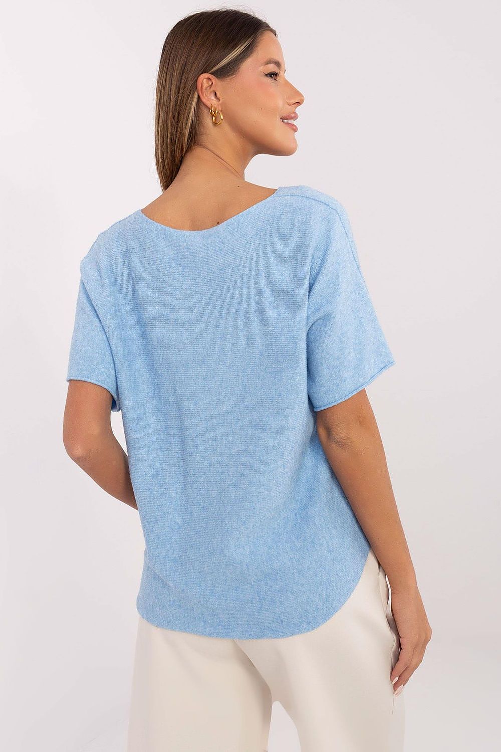 Short sleeve sweater model 209997 Italy Moda