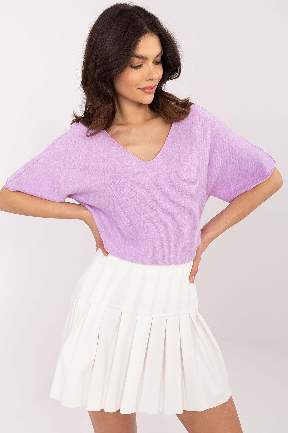 Short sleeve sweater model 209999 Italy Moda