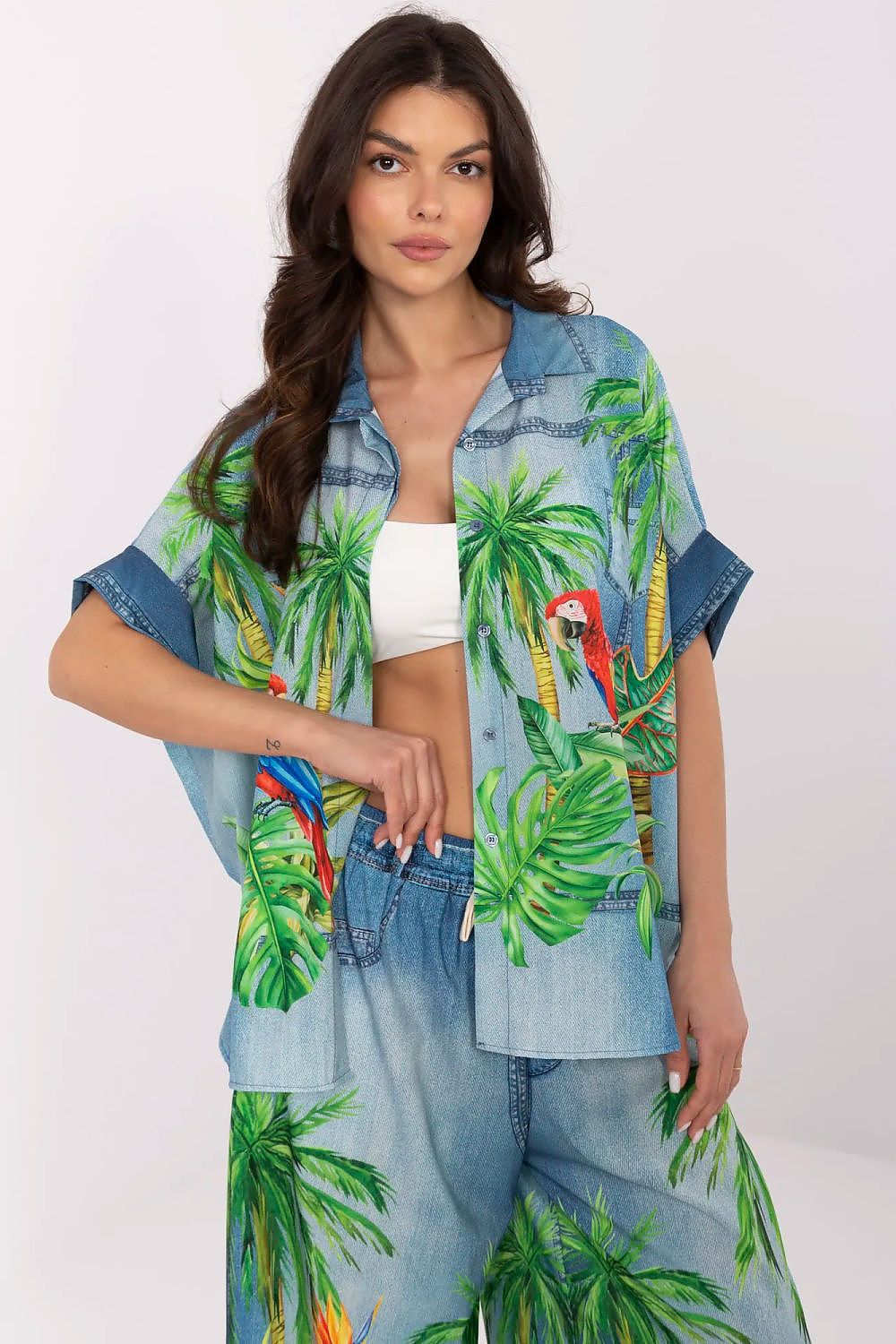 Short sleeve shirt model 210034 Italy Moda