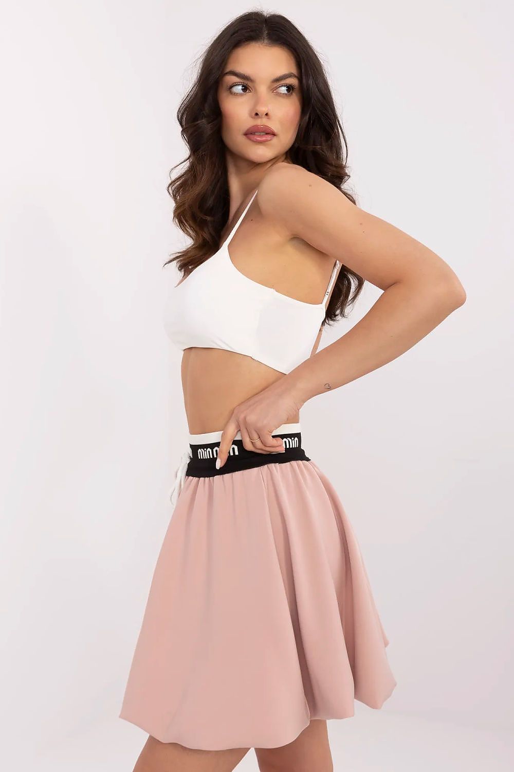 Short skirt model 210886 Italy Moda