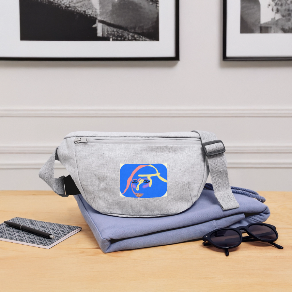 Stanley/Stella recycled Hip Bag - heather grey