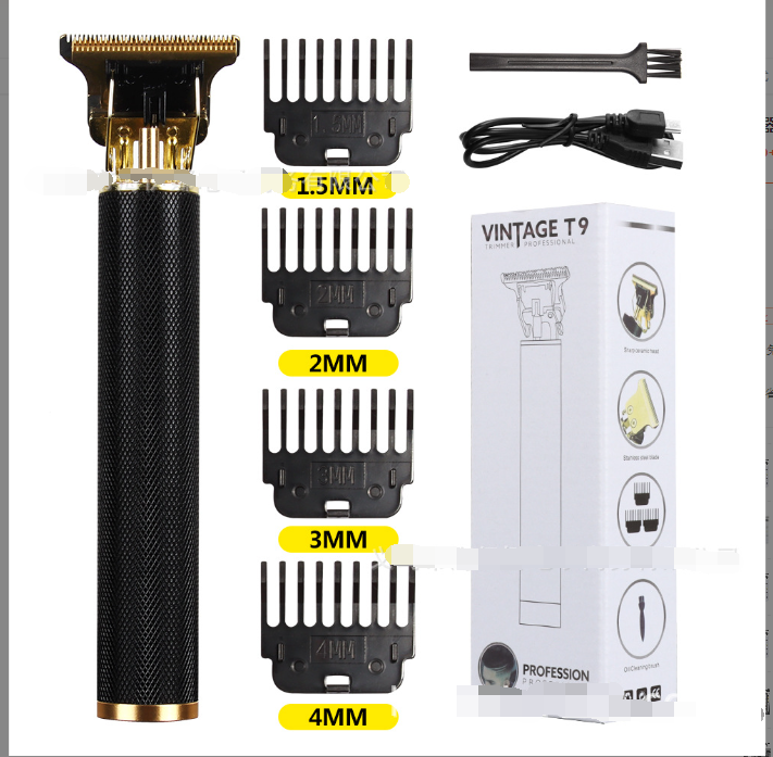 USB Vintage Electric Hair Trimmer