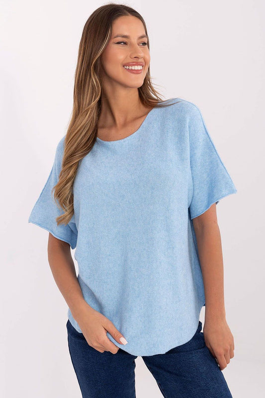 Short sleeve sweater model 209981 Italy Moda